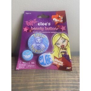 Bratz "cloe” Beauty Buttons 2004 NEW